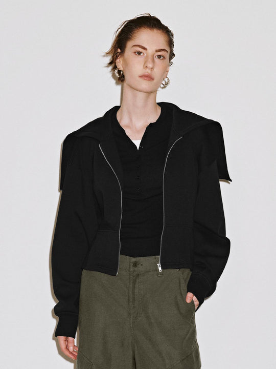 Giacche con maniche a palloncino e colletto grande