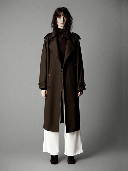 Oversize Belted Trench Coats