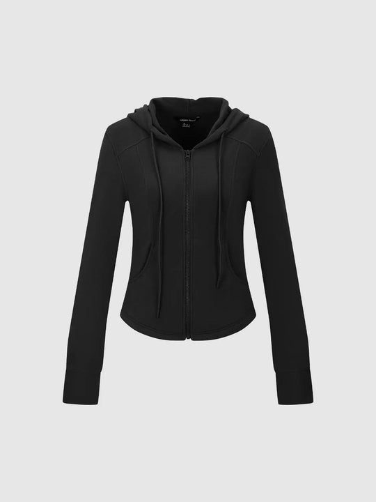 Vestes à capuche à cordon de serrage
