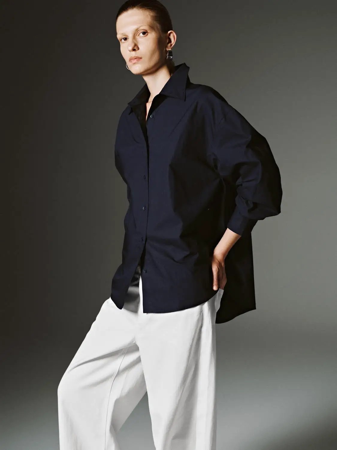 Solid Button Up Shirts by Urban Revivo Fashion