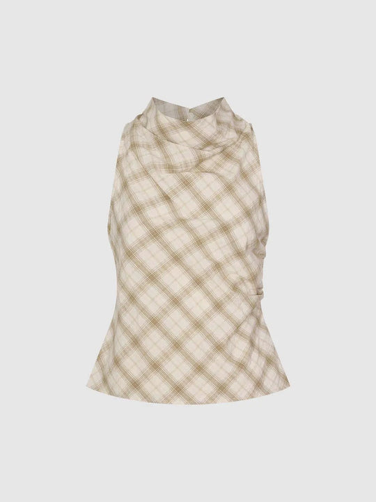 100% Cotton Checkered Lightweight With Thin Fabric And Clean Lines Shirts