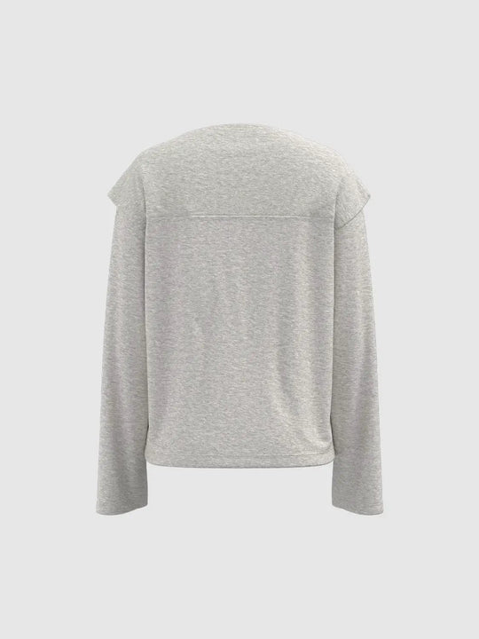 Casual Medium Thickness Stretch Cotton T-Shirt