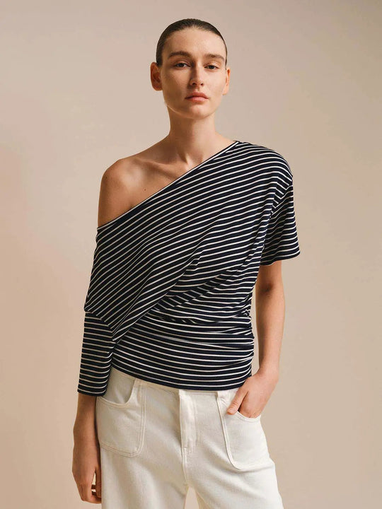 Lyocell 92% Thin Stretch Fabric Slight Stretch T-shirts