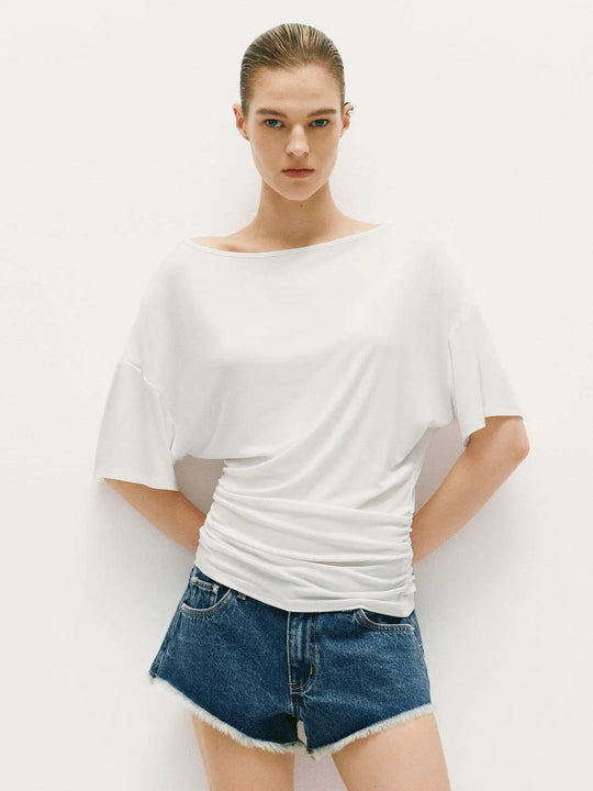 65% Viscose Blended Jersey With Medium Thickness Slight Stretch For T-Shirts