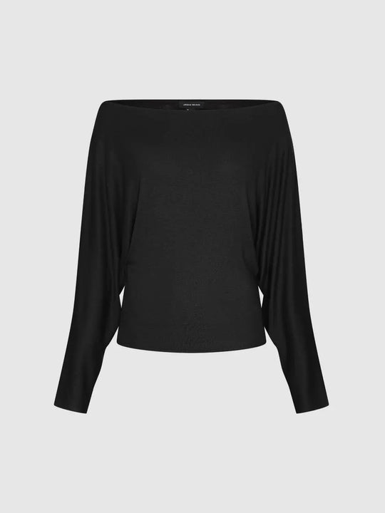 Long Sleeve Crew Neck Knit Top