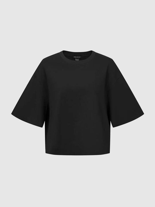 Oversized Relaxed Short Sleeve Cotton T-shirt