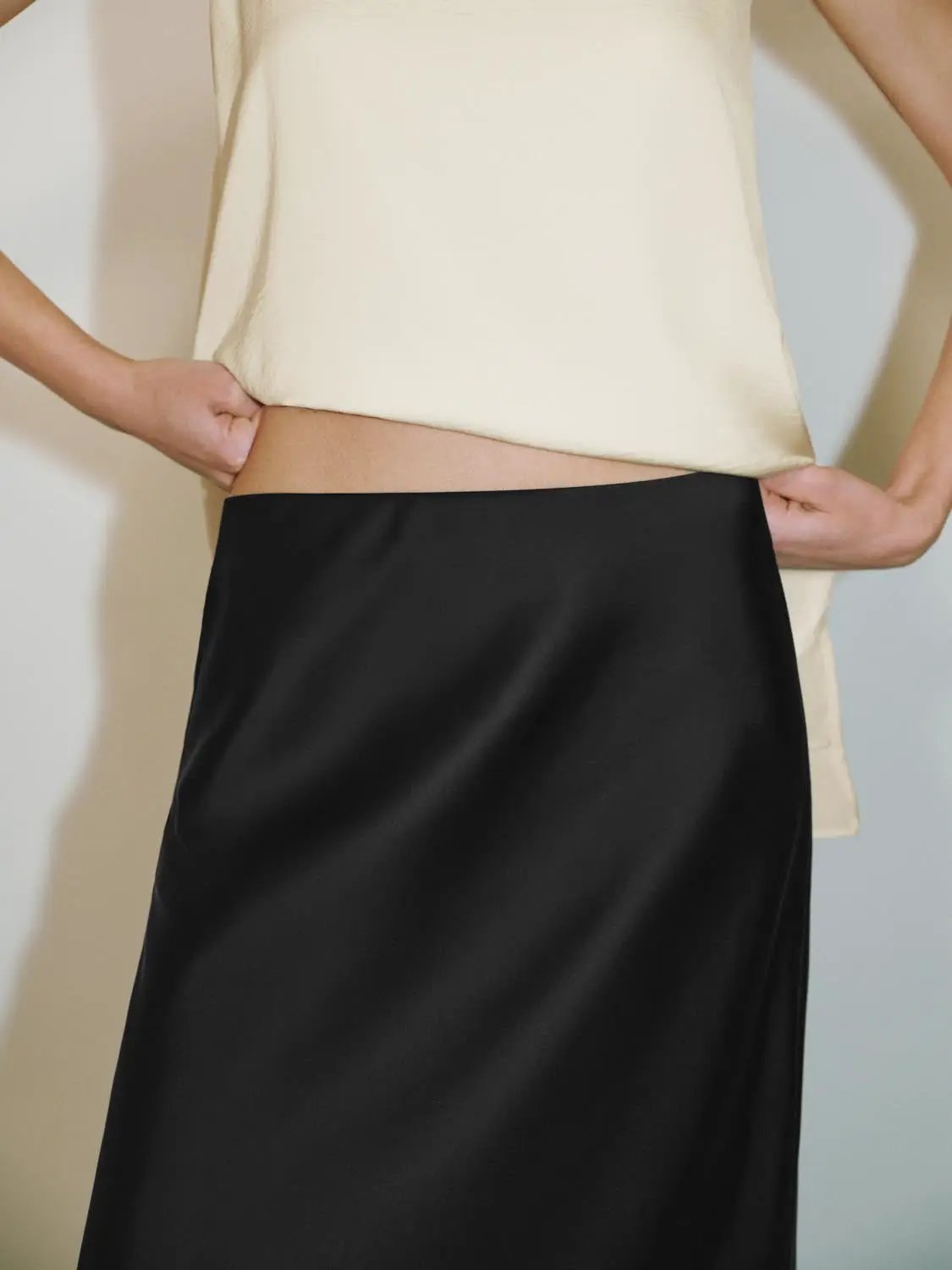 Slip Fishtail Skirts by Urban Revivo Fashion