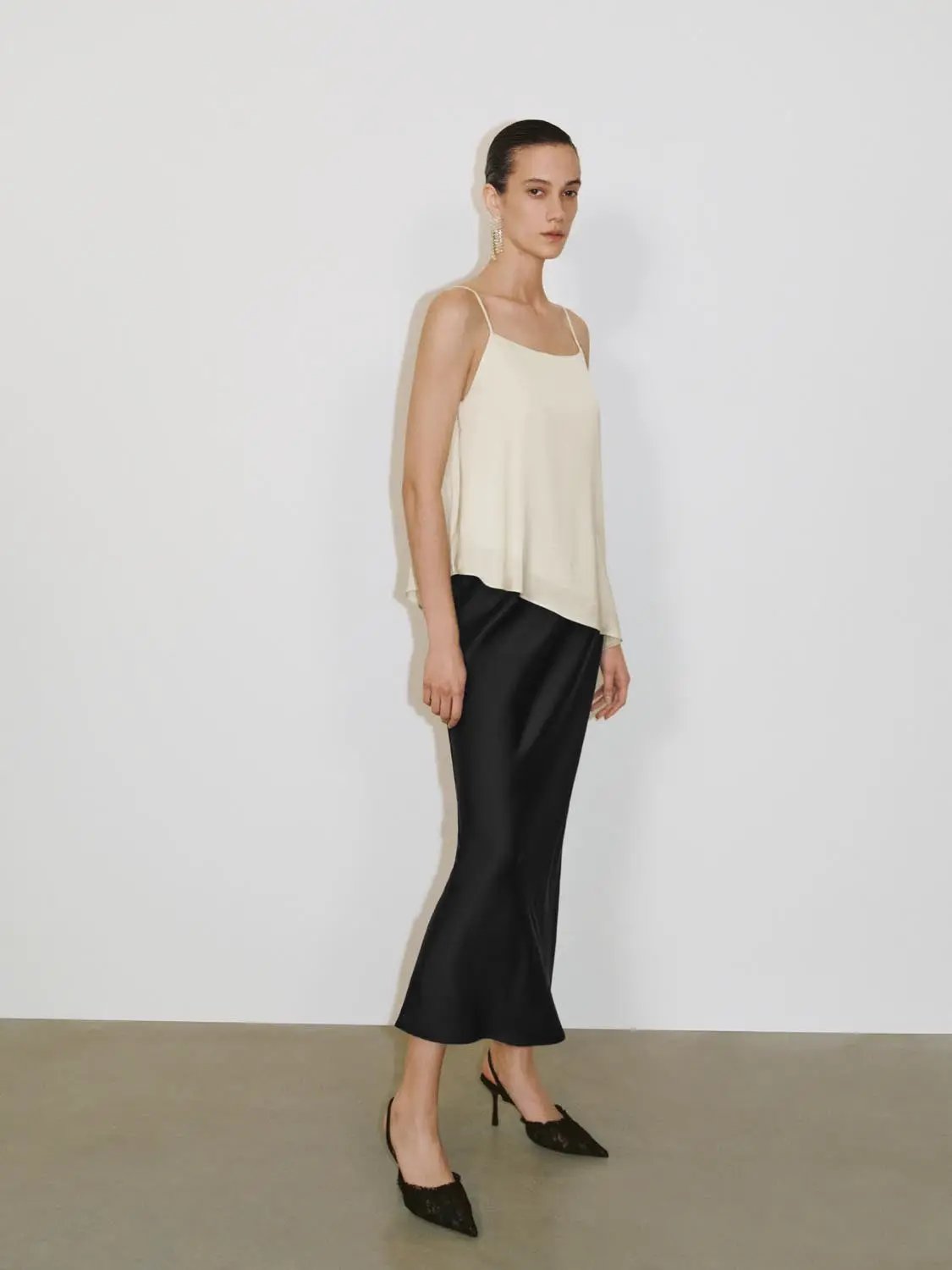 Slip Fishtail Skirts by Urban Revivo Fashion
