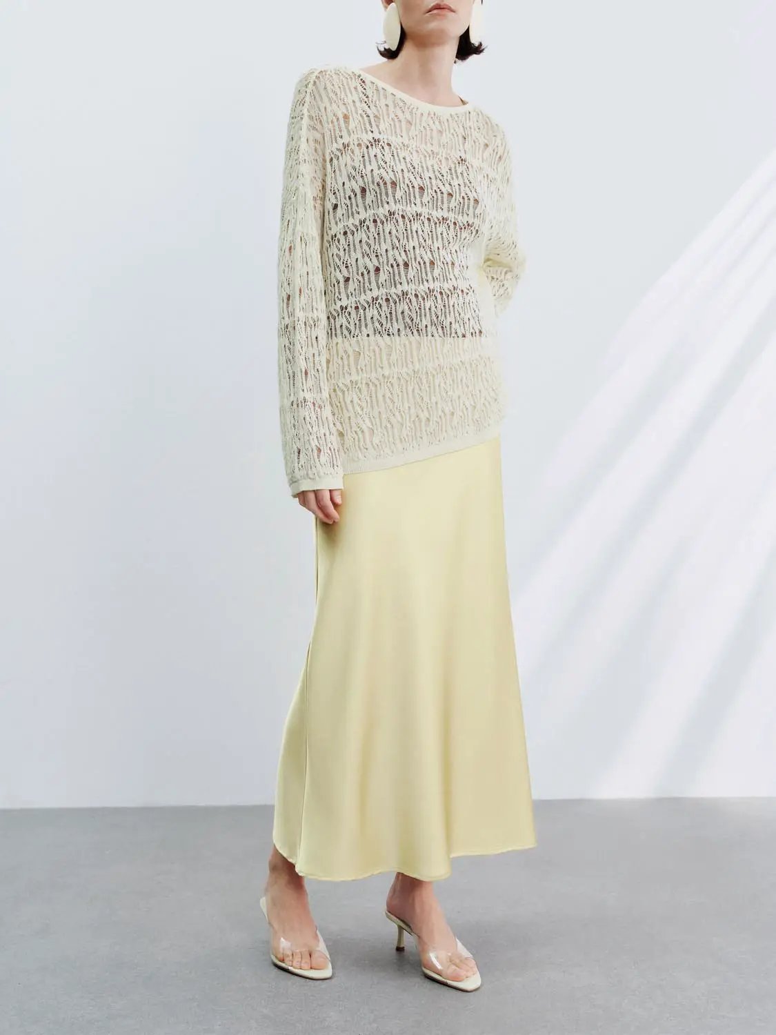 Slip Fishtail Skirts by Urban Revivo Fashion