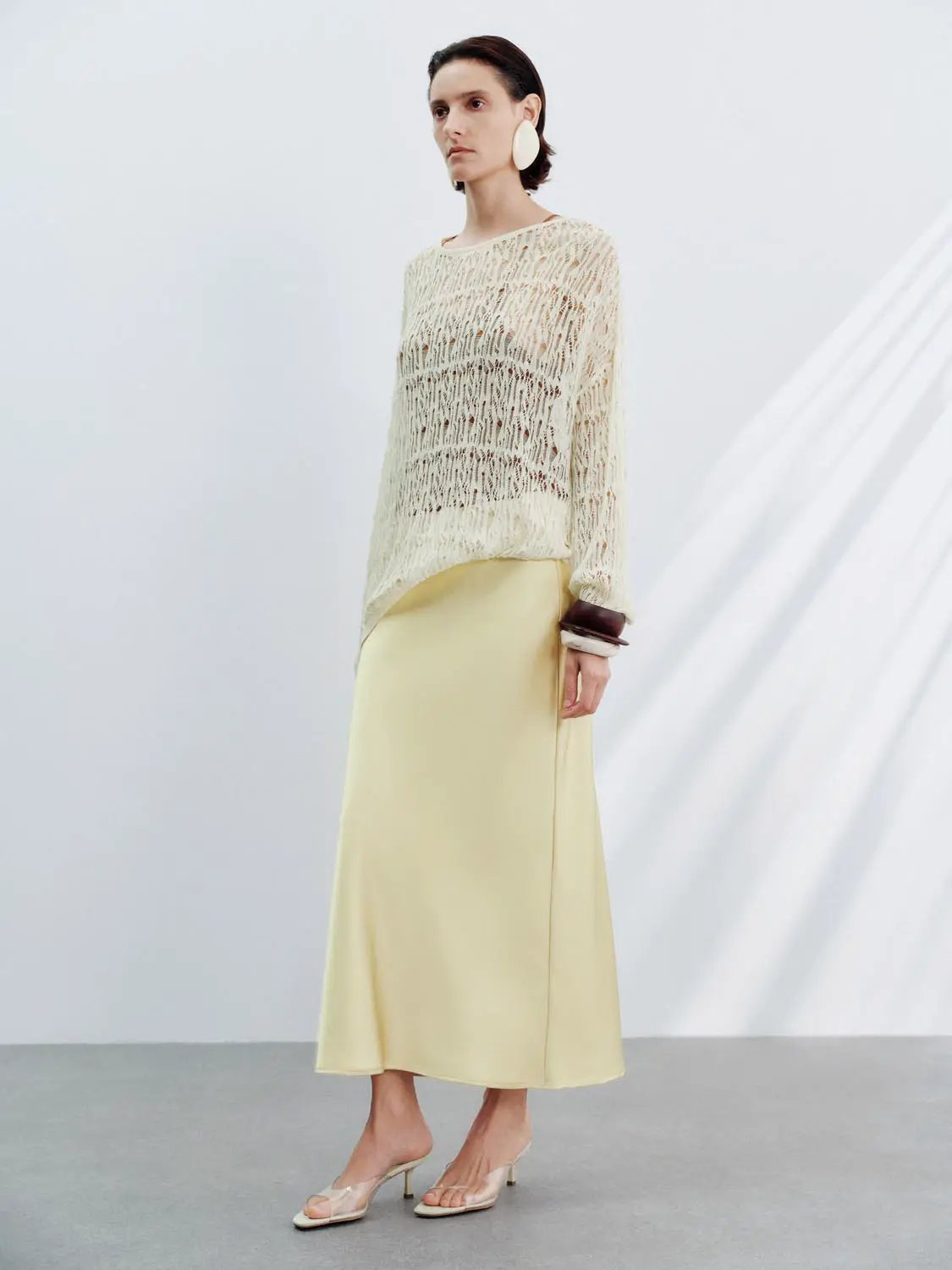 Slip Fishtail Skirts by Urban Revivo Fashion