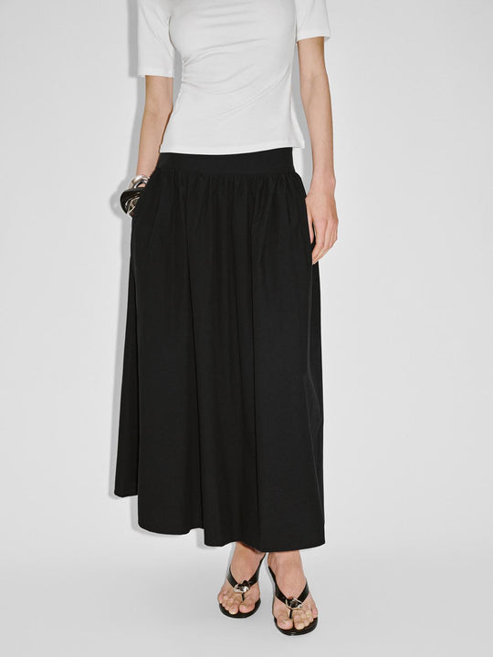 Pull On A-Line Midi Skirts