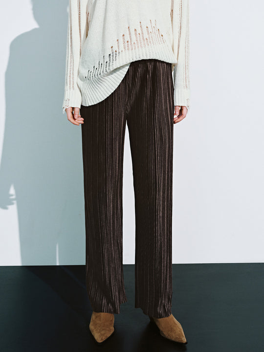 Pantalones anchos regulares