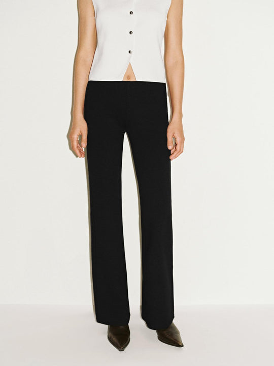 Skinny Flare Leg Pants