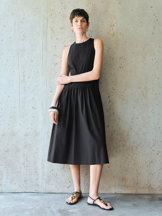 Robes trapèze sans manches