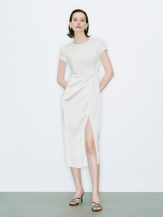 Split Hem Skinny-Fit Maxi Dresses