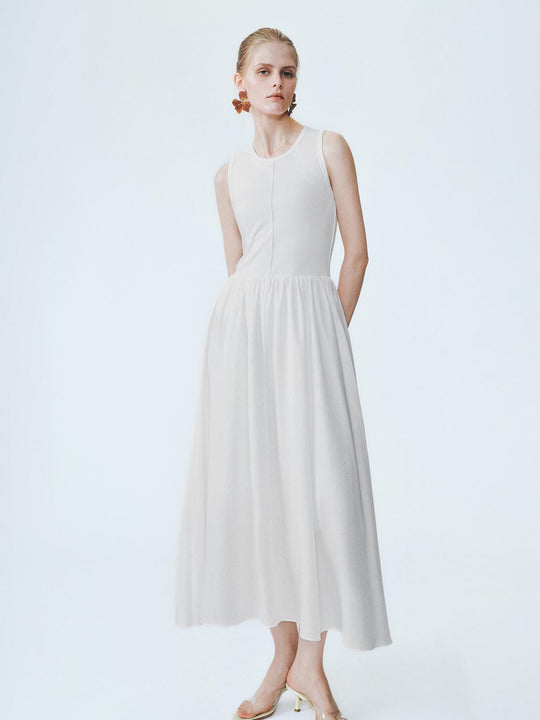 Sleeveless A-Line Maxi Dresses