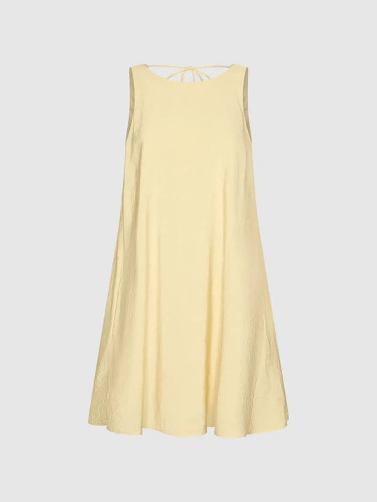 A-line Midi Sleeveless Lightweight Modal Dress