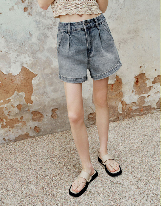 Short en jean