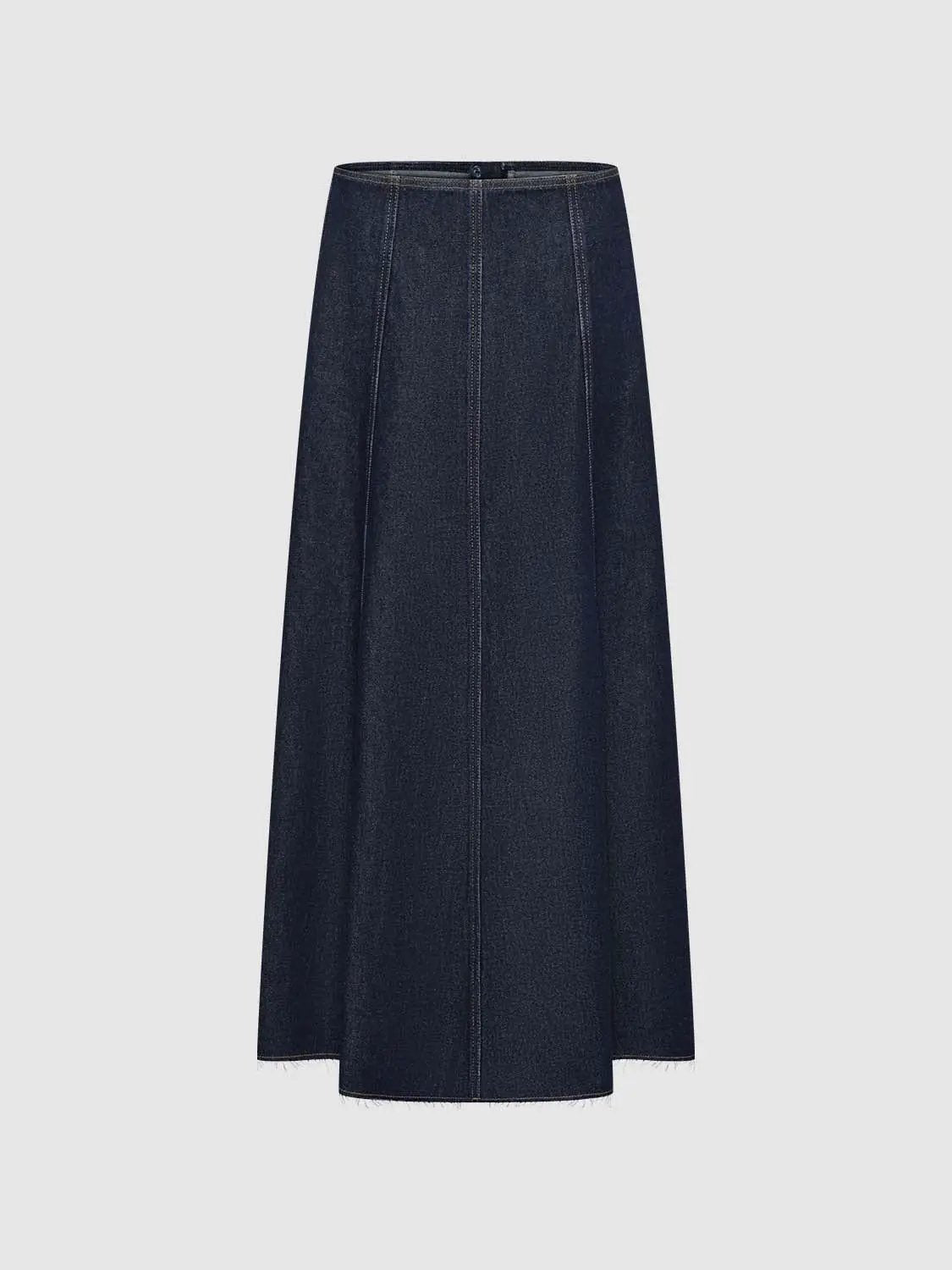 Midi Denim Skirt by Urban Revivo Fashion