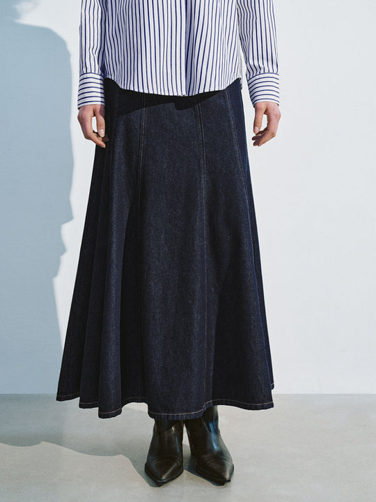 Gonne lunghe in denim