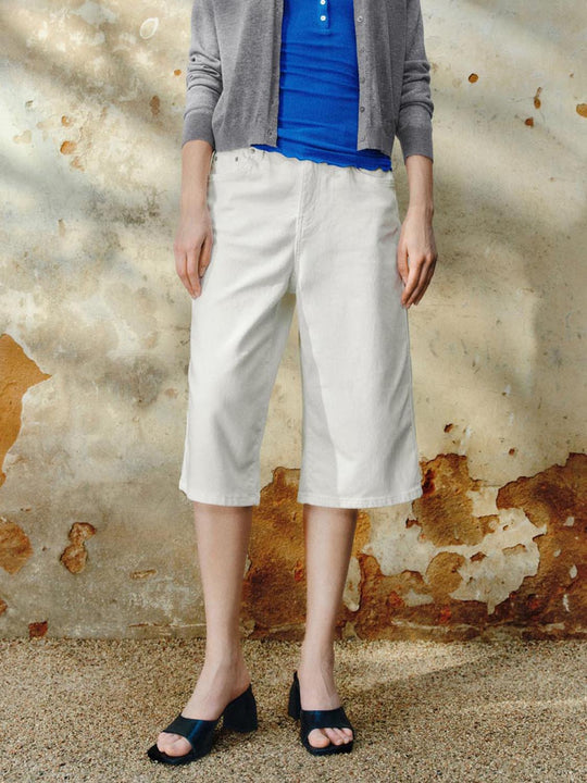 Jeans in denim Capri