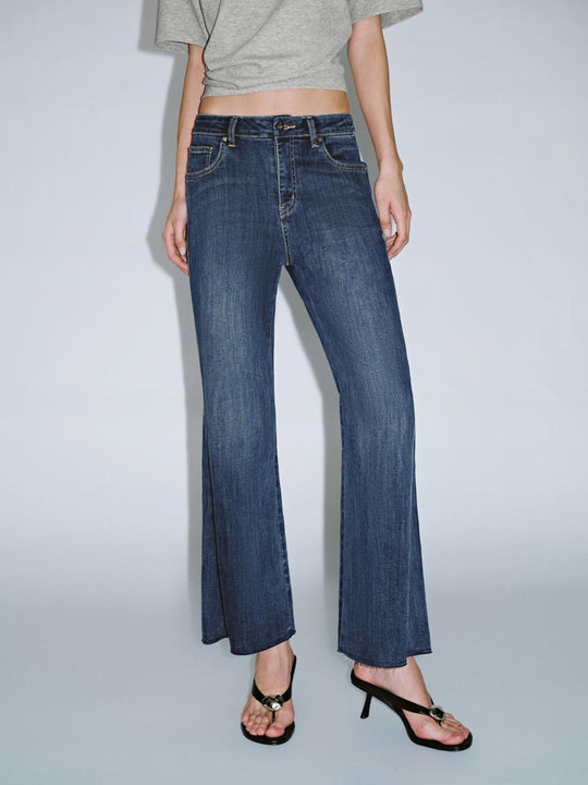 Denim Flared Jeans