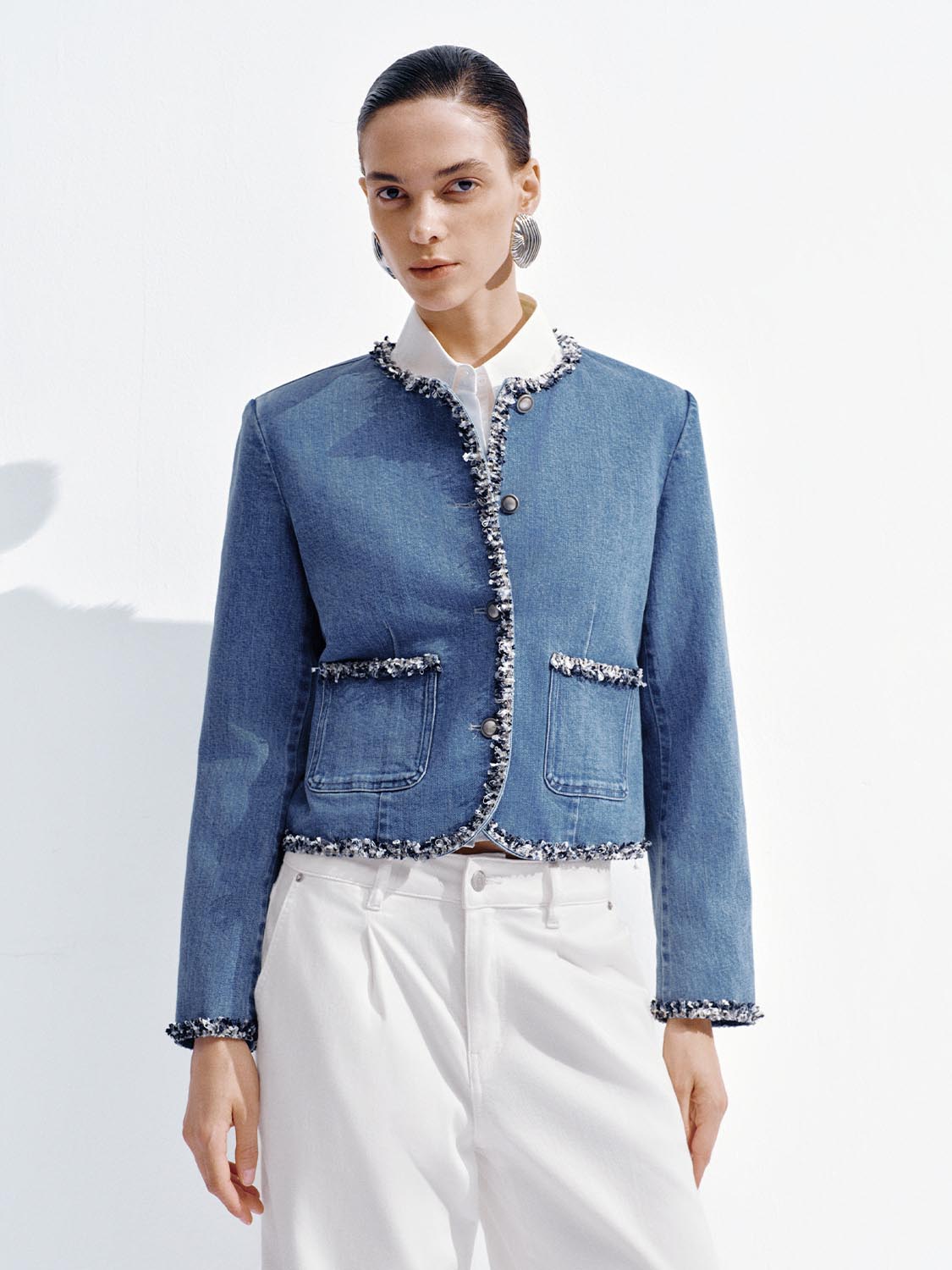 Slim Fit Denim Jackets