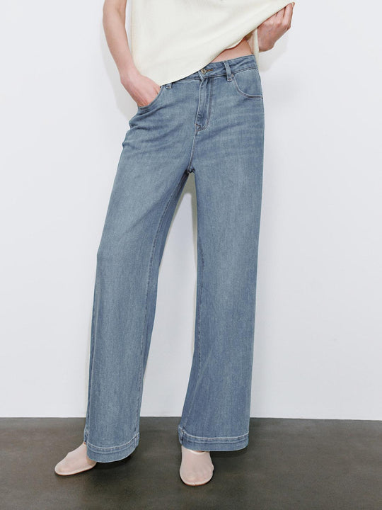 Seamed Flare Leg Jeans