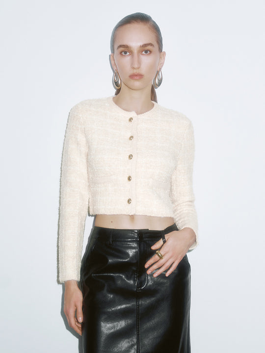 Tweed Knitted Cardigans