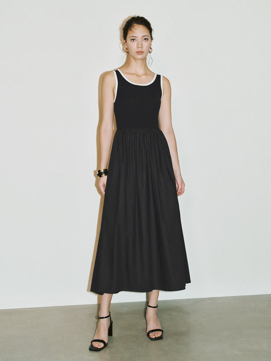 Abiti senza maniche lavorati a maglia