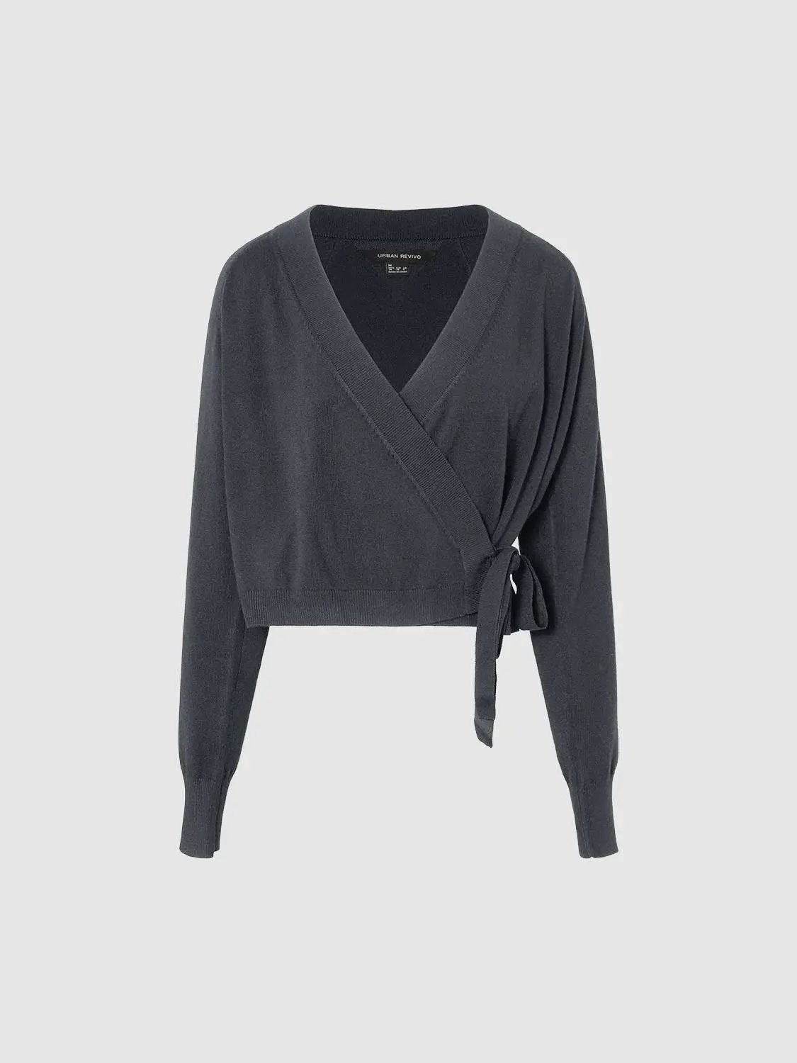 Cross Over Knitted Cardigans by Urban Revivo Fashion