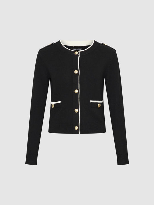 Cárdigans de punto con detalle de botones