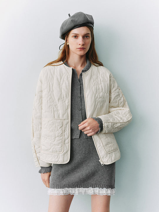 Manteaux rembourrés à poches plaquées