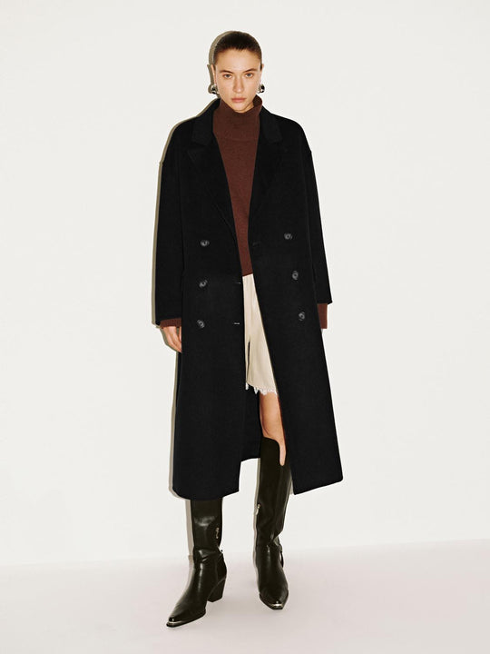 Double Breasted Flap Pocket Coats