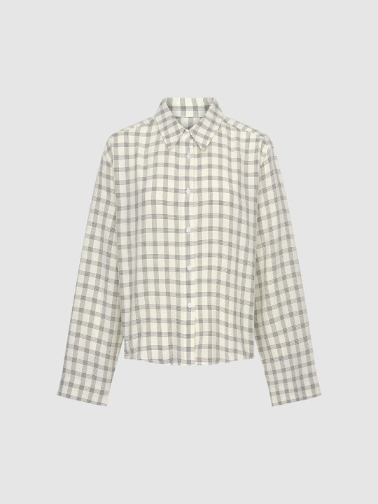 Camisas con botones de verificación