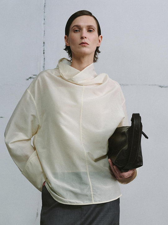 Cowl Neck Overhead Shirts