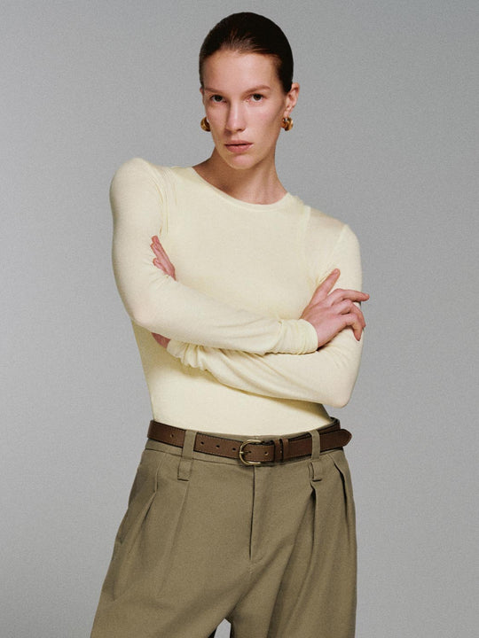 2 In 1 Skinny Long Sleeve T-Shirts