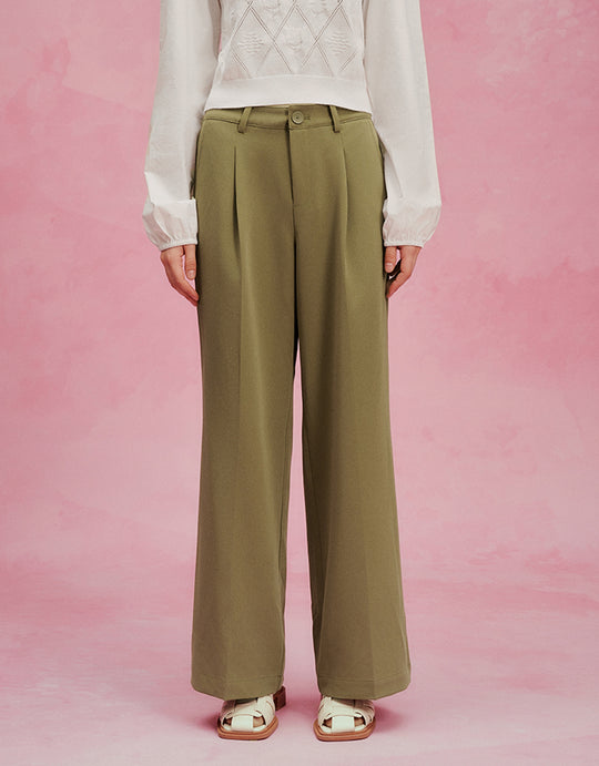 Pantalon large sur mesure