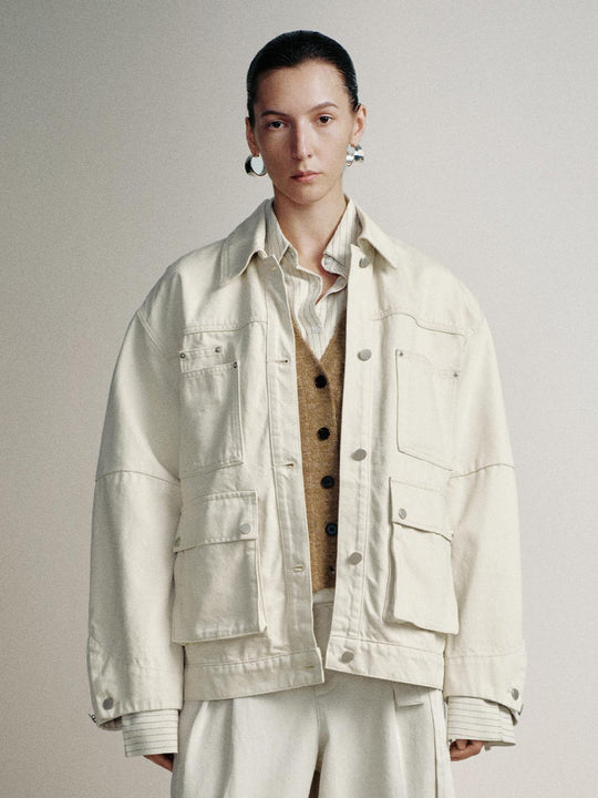 Flap Pockets Denim Jackets