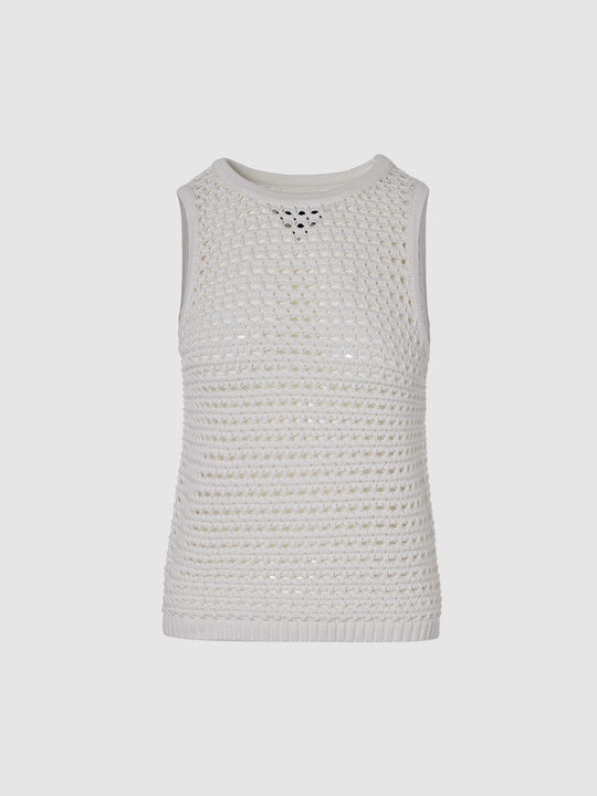 Knitted Sleeveless T-Shirts