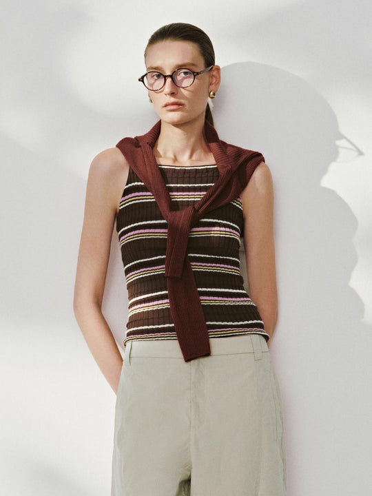 Gestrickte Cami-Tops