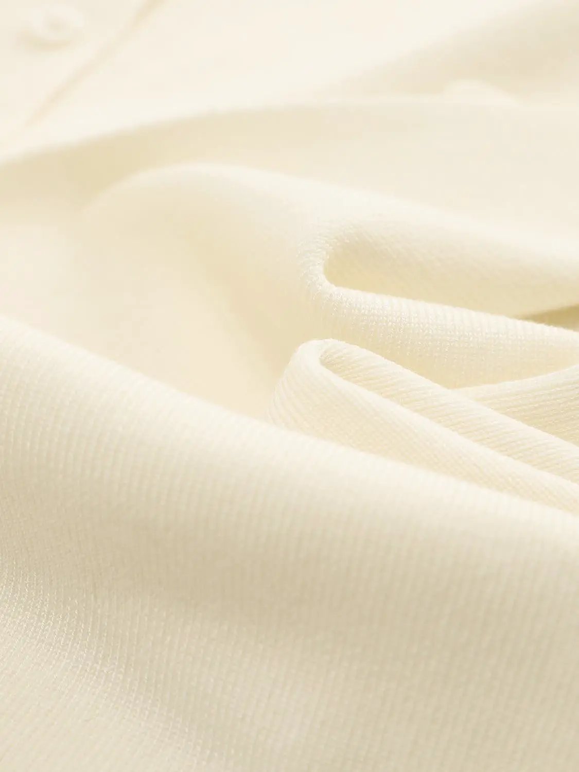 Button Detail Crew Neck Knitted T-Shirts by Urban Revivo Fashion