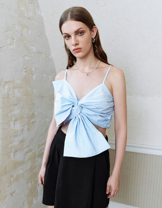 Asymmetric Bow Tie Shape Cami Top