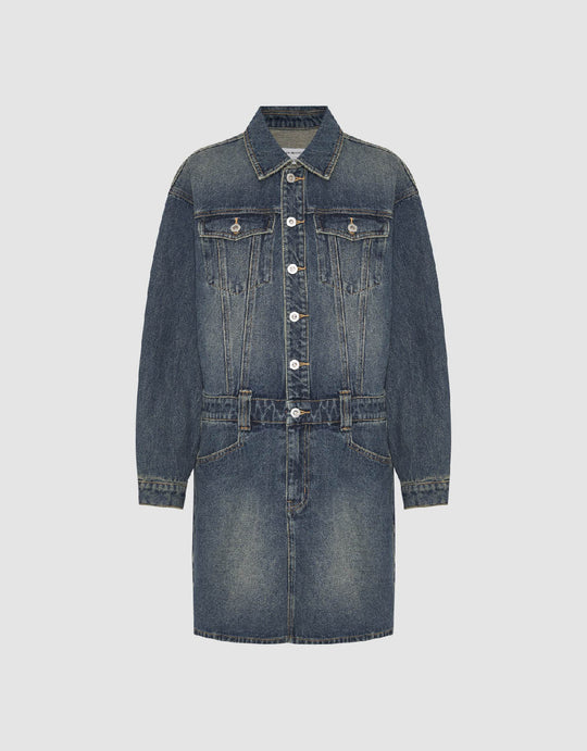 Straight Denim Dress