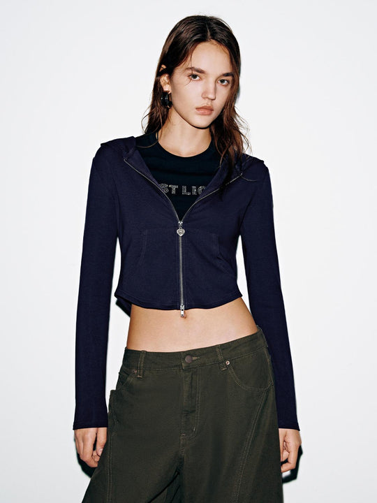 Hooded Slim Fit Jackets