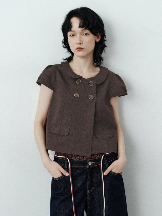 Peter-Pan-Kragen Jacken