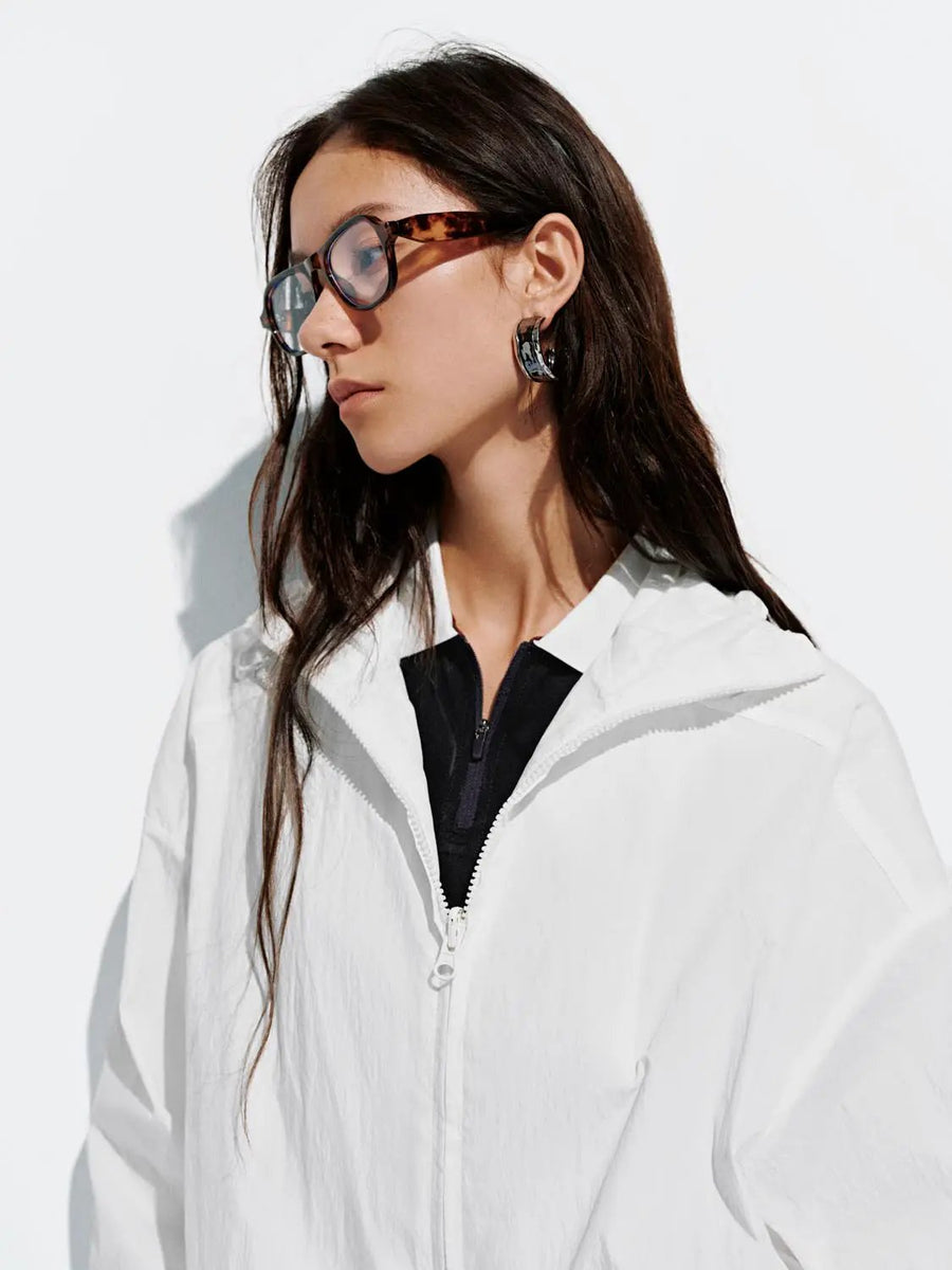 Drawstring Full Zip Jackets – URBAN REVIVO