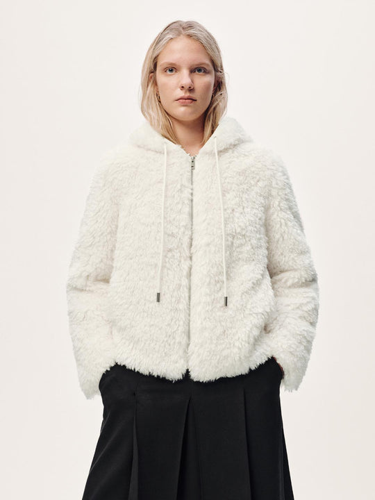 Hooded Sherpa Fleece Jackets