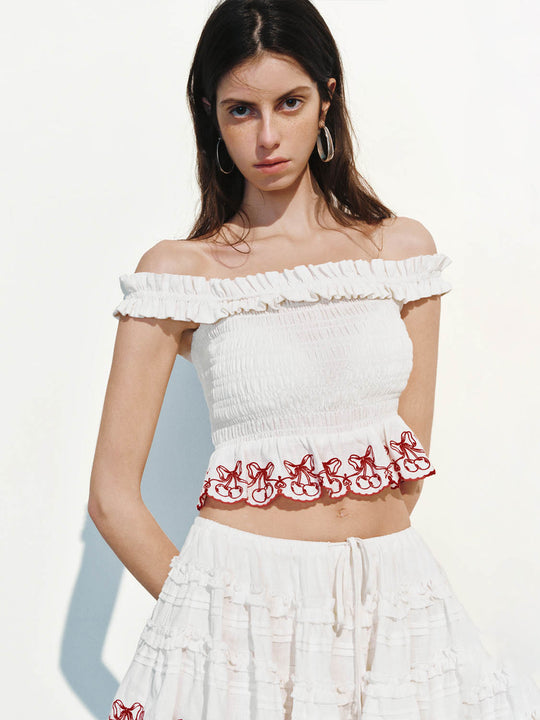 Off Shoulder Overhead Shirt