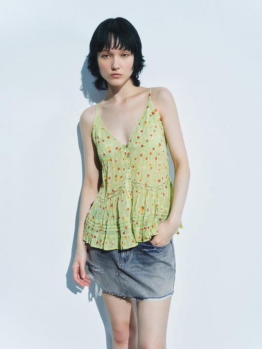 Floral Cami Tops